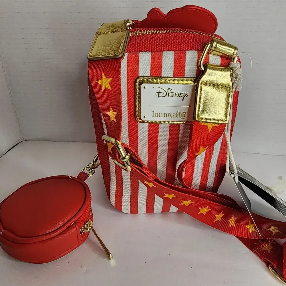 Loungefly Disney Mickey Mouse Circus Ticket Belt Bag with Coin Purse New